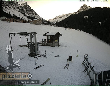 Gargellen: Blick auf den berg