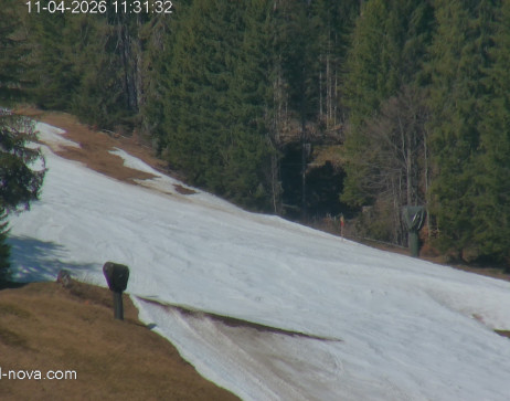 Gaschurn: Blick zur Talabfahrt